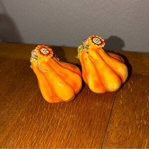 Pumpkin Salt & Pepper Set Thanksgiving Fall Autumn